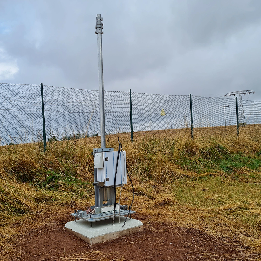 Montage einer Wetterstation